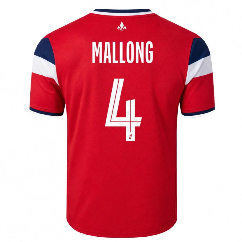 Danxen Kid Raphaël Mallong #4 Red White Royal Blue Home Jersey 2026/27 T-Shirt