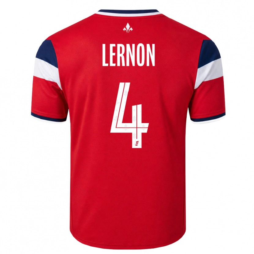 Danxen Kid Jessica Lernon #4 Red White Royal Blue Home Jersey 2026/27 T-Shirt