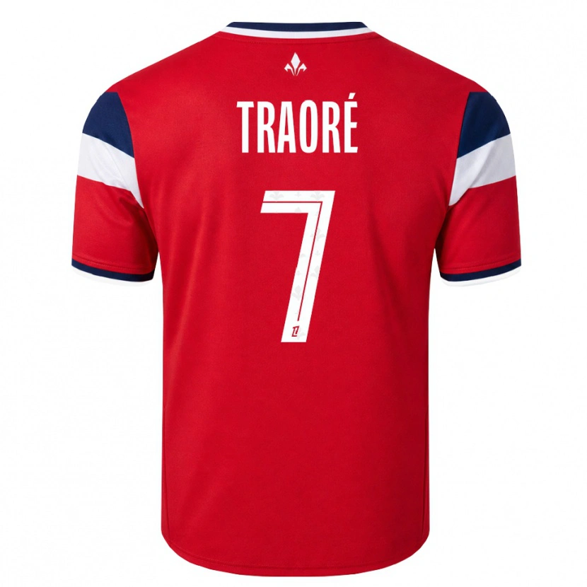 Danxen Kid Yéli Traoré #7 Red White Royal Blue Home Jersey 2026/27 T-Shirt