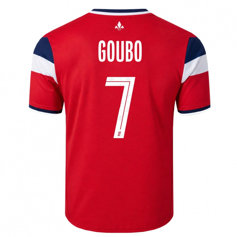 Danxen Kid Antoine Goubo #7 Red White Royal Blue Home Jersey 2026/27 T-Shirt