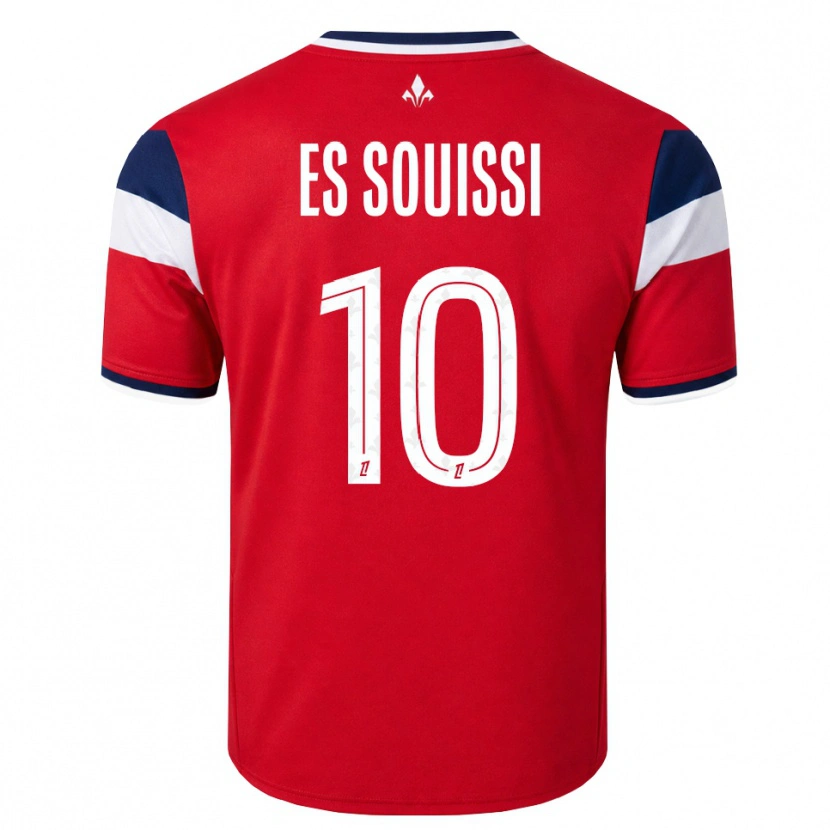 Danxen Kid Yllian Es Souissi #10 Red White Royal Blue Home Jersey 2026/27 T-Shirt