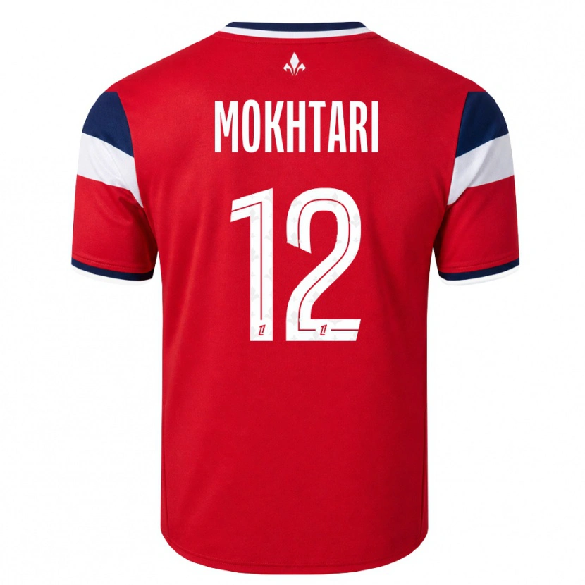 Danxen Kid Brahim Mokhtari #12 Red White Royal Blue Home Jersey 2026/27 T-Shirt