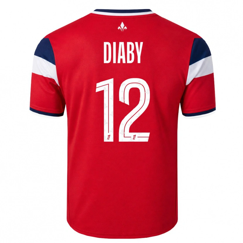 Danxen Kid Bafodé Diaby #12 Red White Royal Blue Home Jersey 2026/27 T-Shirt