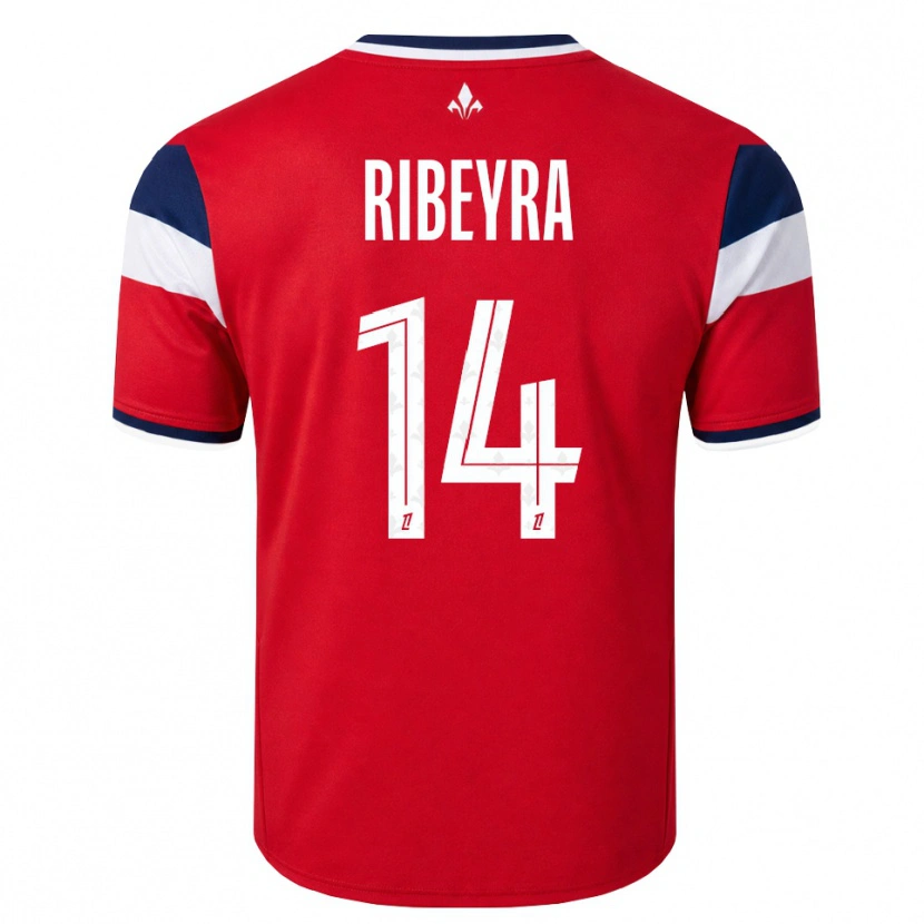 Danxen Kid Anaïs Ribeyra #14 Red White Royal Blue Home Jersey 2026/27 T-Shirt
