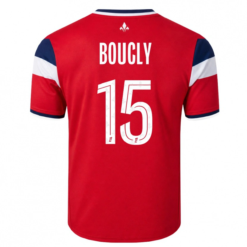 Danxen Kid Maite Boucly #15 Red White Royal Blue Home Jersey 2026/27 T-Shirt