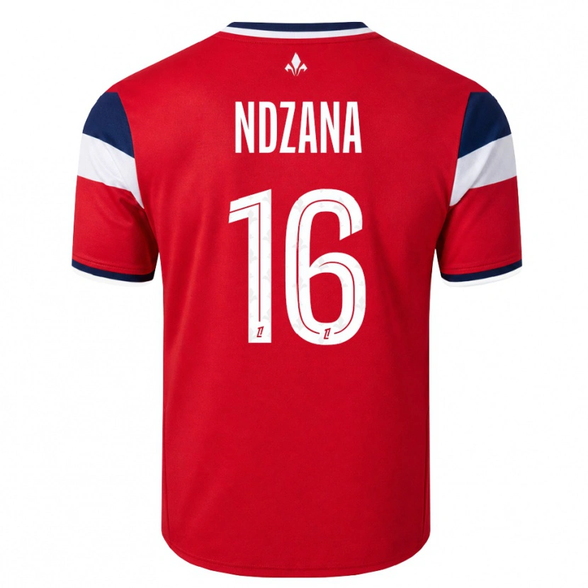 Danxen Kid Yann Ndzana #16 Red White Royal Blue Home Jersey 2026/27 T-Shirt
