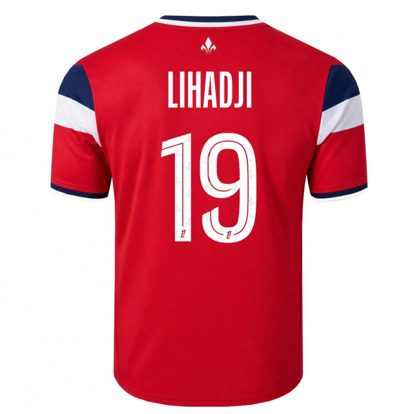 Danxen Kid Isaac Lihadji #19 Red White Royal Blue Home Jersey 2026/27 T-Shirt