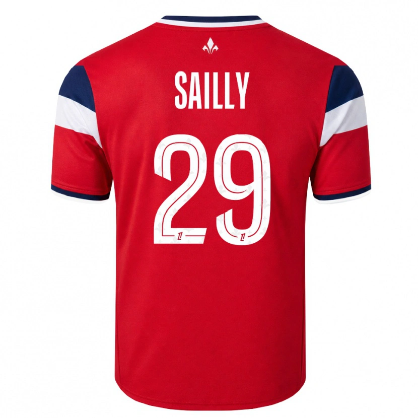 Danxen Kid Charlotte Sailly #29 Red White Royal Blue Home Jersey 2026/27 T-Shirt