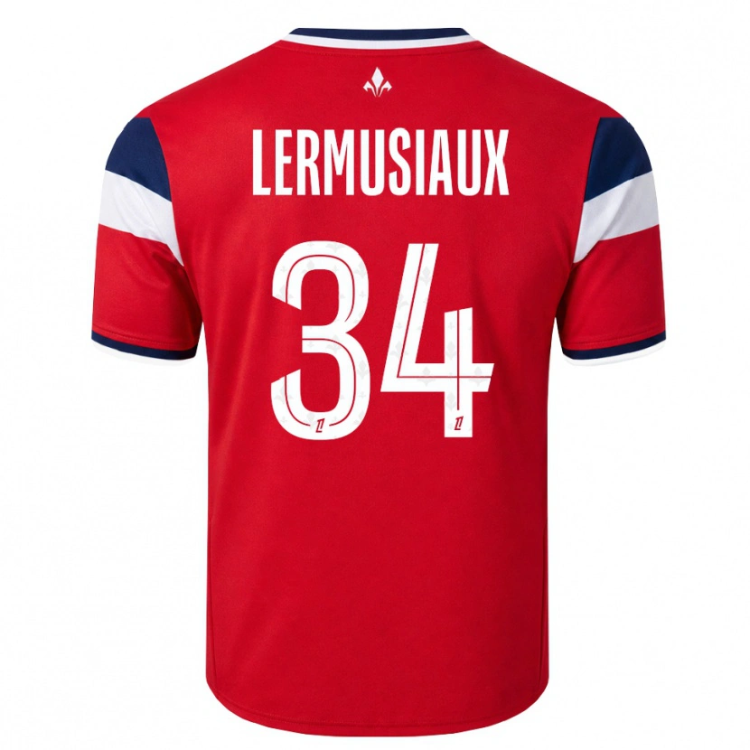 Danxen Kid Chrystal Lermusiaux #34 Red White Royal Blue Home Jersey 2026/27 T-Shirt