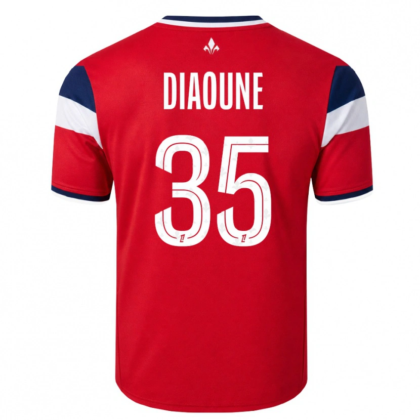 Danxen Kid Soriba Diaoune #35 Red White Royal Blue Home Jersey 2026/27 T-Shirt