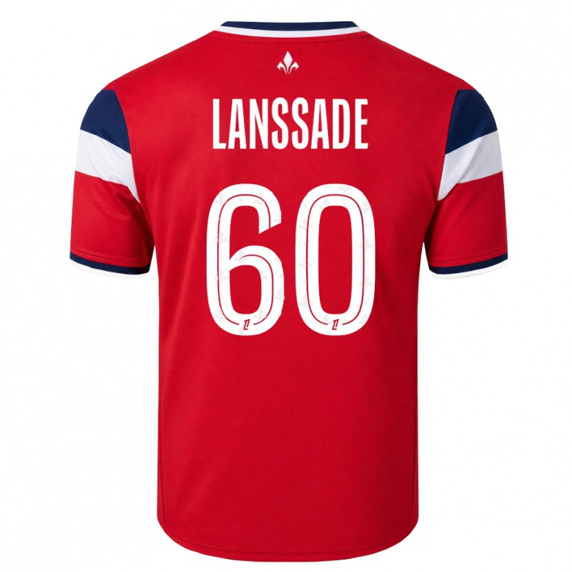 Danxen Kid Zadig Lanssade #60 Red White Royal Blue Home Jersey 2026/27 T-Shirt