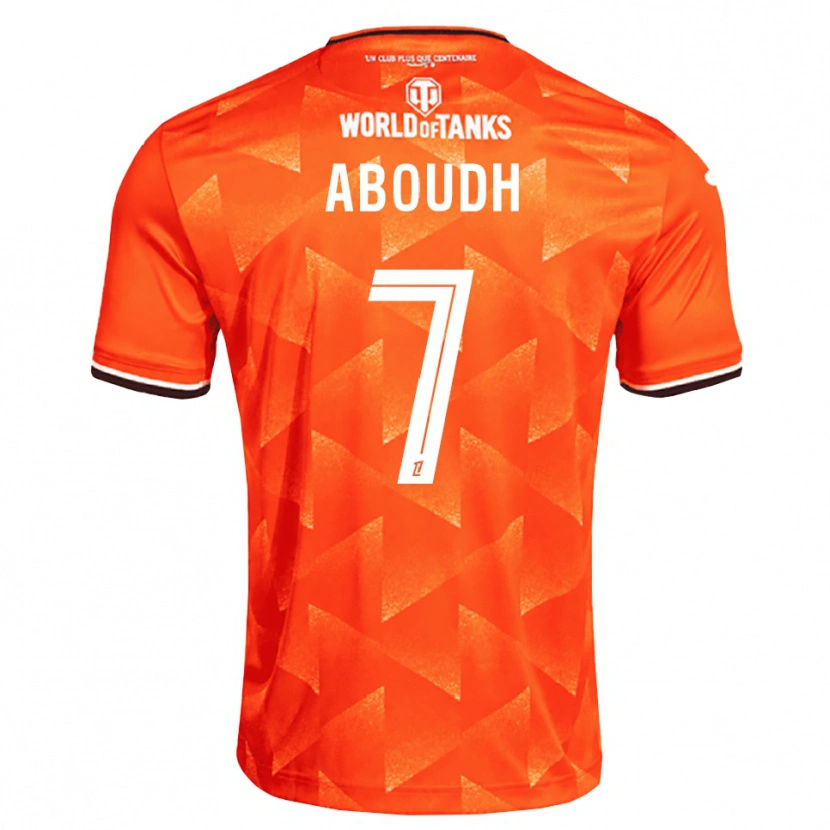 Danxen Kid Jules Aboudh #7 Orange White Black Home Jersey 2026/27 T-Shirt