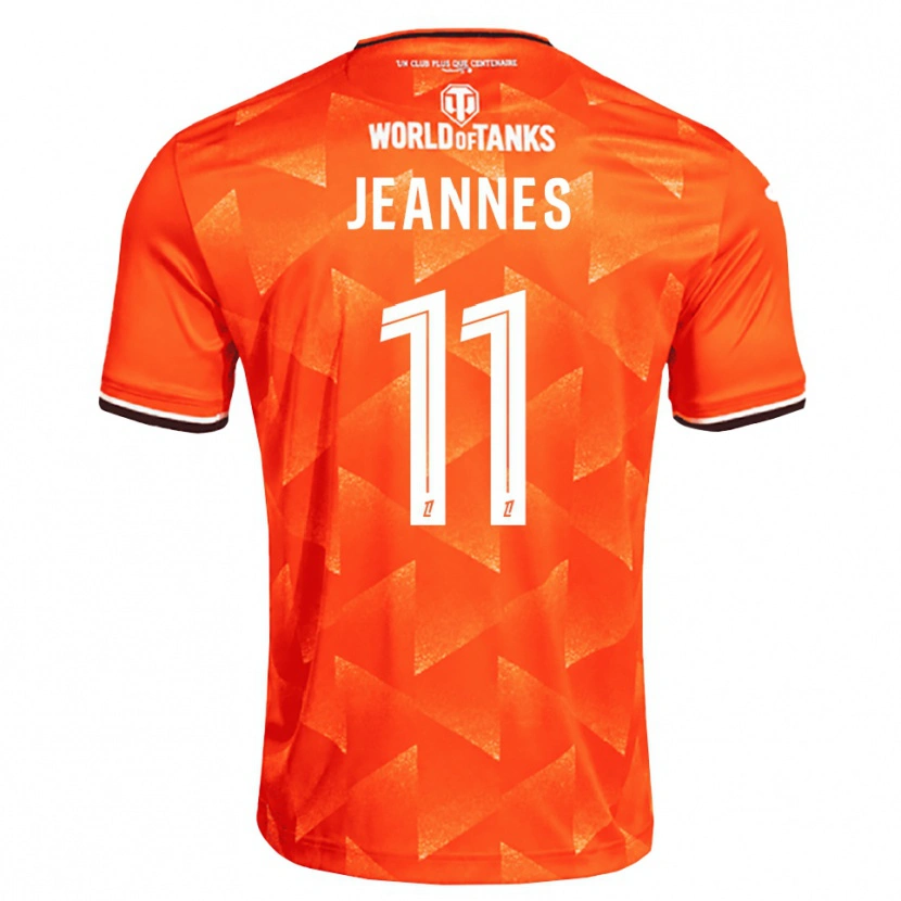 Danxen Kid Justine Jeannes #11 Orange White Black Home Jersey 2026/27 T-Shirt