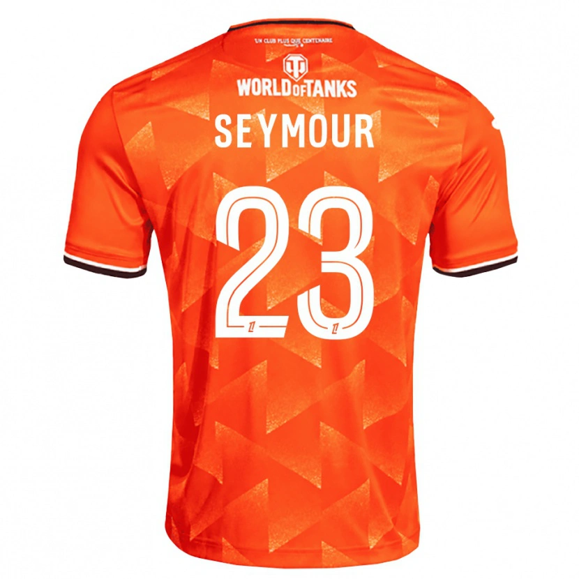 Danxen Kid Brice Seymour #23 Orange White Black Home Jersey 2026/27 T-Shirt