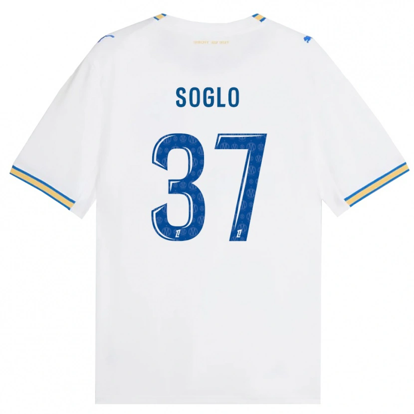 Danxen Kid Emran Soglo #37 Dodgerblue White Home Jersey 2026/27 T-Shirt