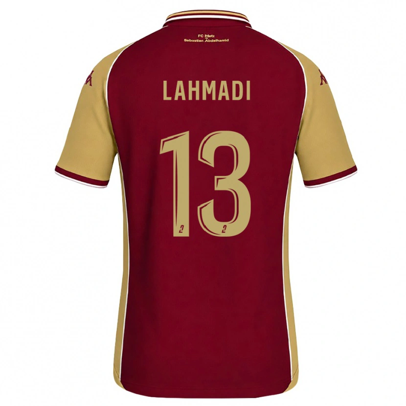 Danxen Kid Mehdi Lahmadi #13 Goldenrod Dark Red Home Jersey 2026/27 T-Shirt