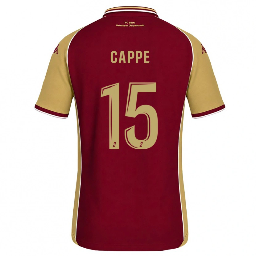Danxen Kid Djibril Cappe #15 Goldenrod Dark Red Home Jersey 2026/27 T-Shirt