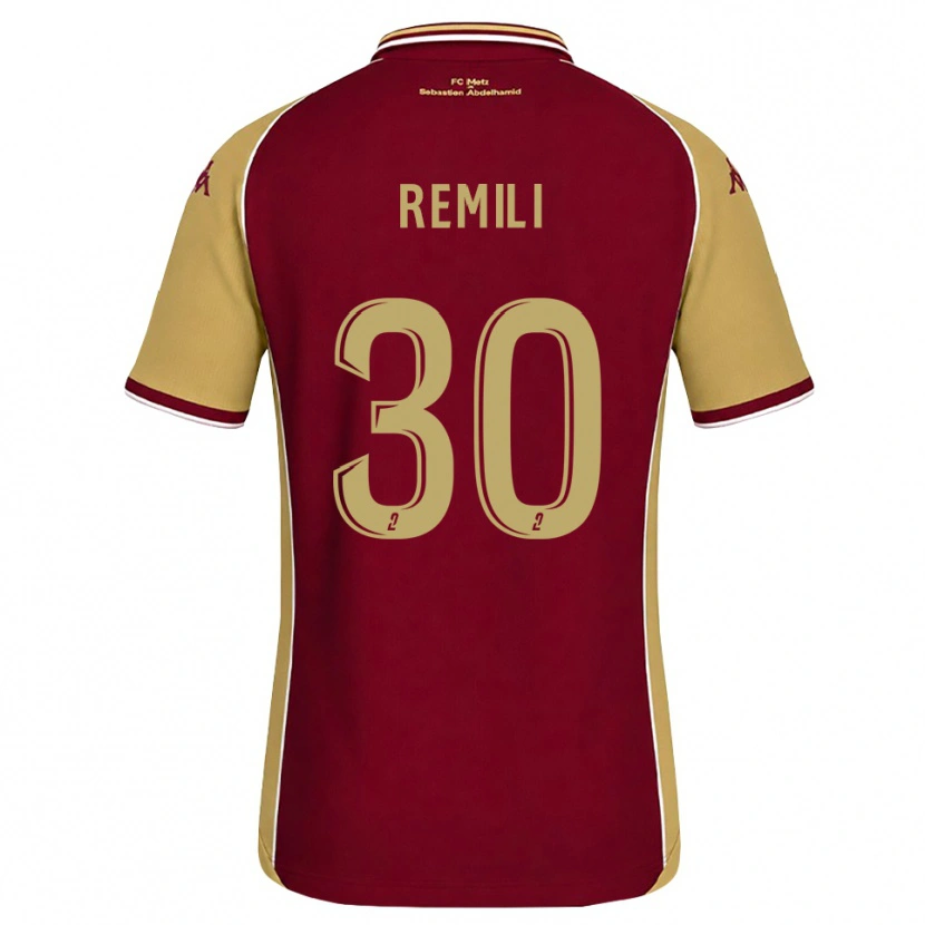 Danxen Kid Célia Remili #30 Goldenrod Dark Red Home Jersey 2026/27 T-Shirt