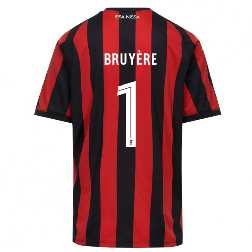 Danxen Kid Théo Bruyère #1 Red Black White Home Jersey 2026/27 T-Shirt