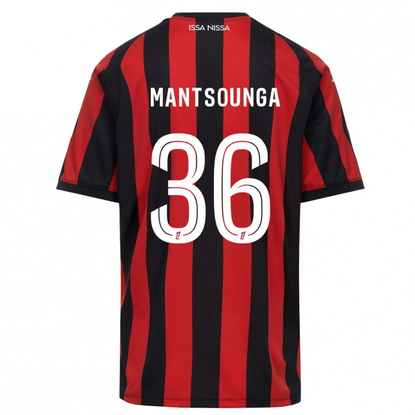 Danxen Kid Brad-Hamilton Mantsounga #36 Red Black White Home Jersey 2026/27 T-Shirt
