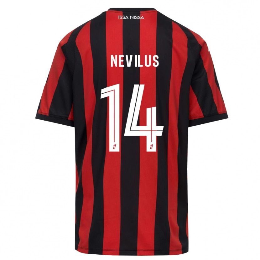 Danxen Kid Anthonyo Nevilus #14 Red Black White Home Jersey 2026/27 T-Shirt