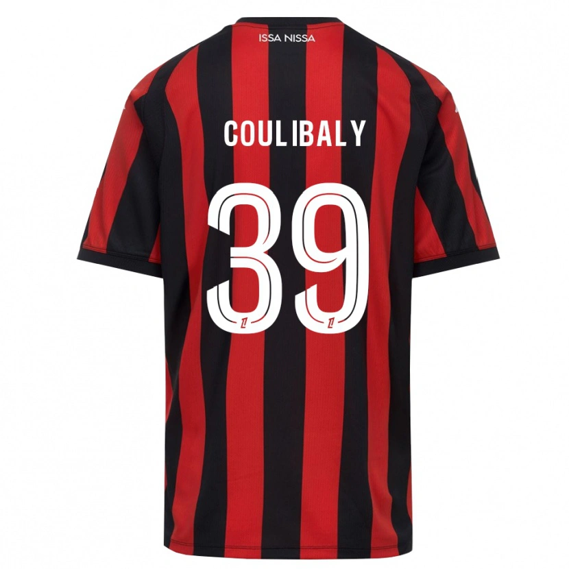 Danxen Kid Djibril Coulibaly #39 Red Black White Home Jersey 2026/27 T-Shirt