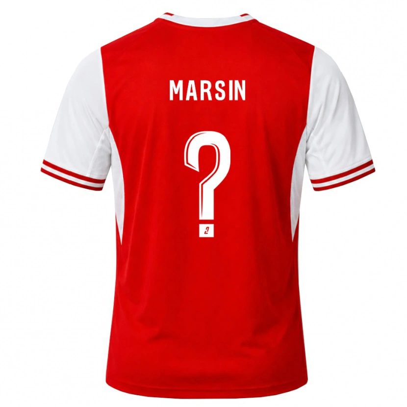 Danxen Kid Antonin Marsin #0 Red White Home Jersey 2026/27 T-Shirt