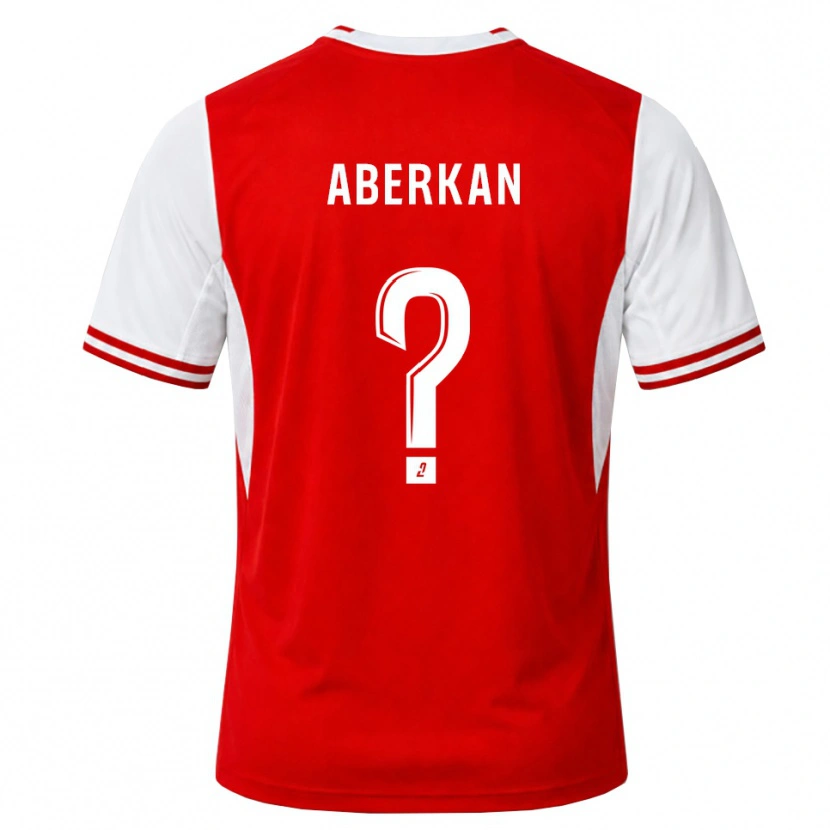 Danxen Kid Yassine Aberkan #0 Red White Home Jersey 2026/27 T-Shirt