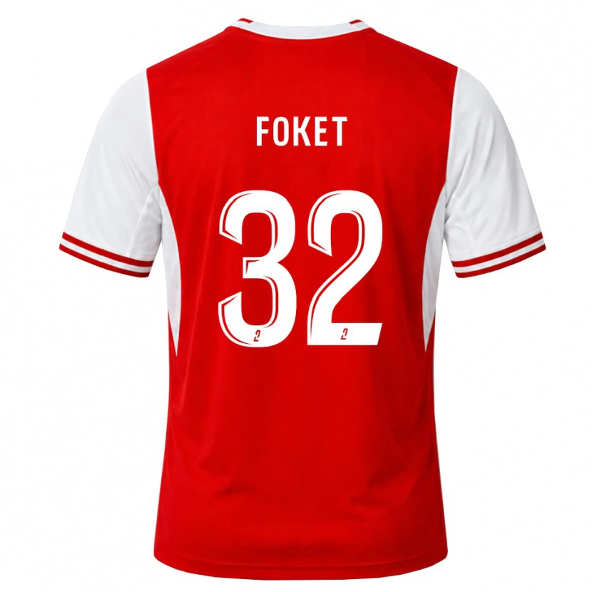 Danxen Kid Thomas Foket #32 Red White Home Jersey 2026/27 T-Shirt