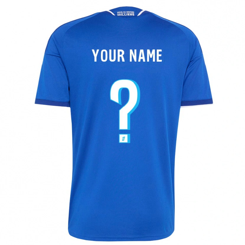 Danxen Kid Your Name #0 Royal Blue White Home Jersey 2026/27 T-Shirt