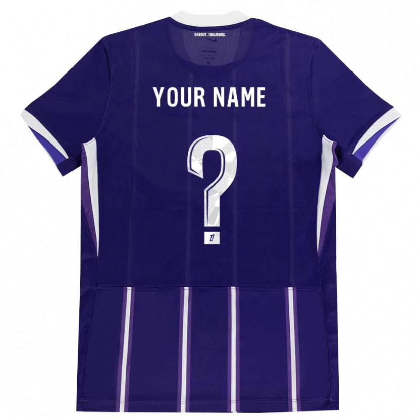 Danxen Kid Your Name #0 Purple White Home Jersey 2026/27 T-Shirt
