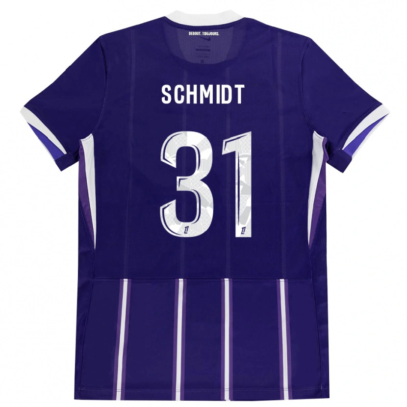 Danxen Kid Niklas Schmidt #31 Purple White Home Jersey 2026/27 T-Shirt