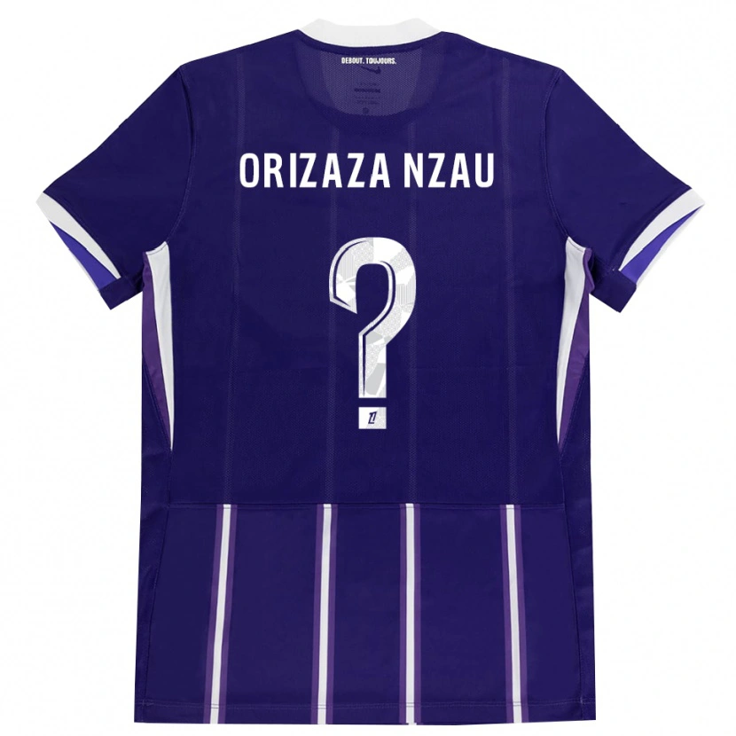 Danxen Kid Jethro Orizaza Nzau #0 Purple White Home Jersey 2026/27 T-Shirt