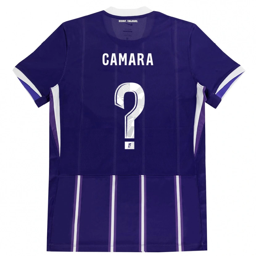 Danxen Kid Amadou Camara #0 Purple White Home Jersey 2026/27 T-Shirt