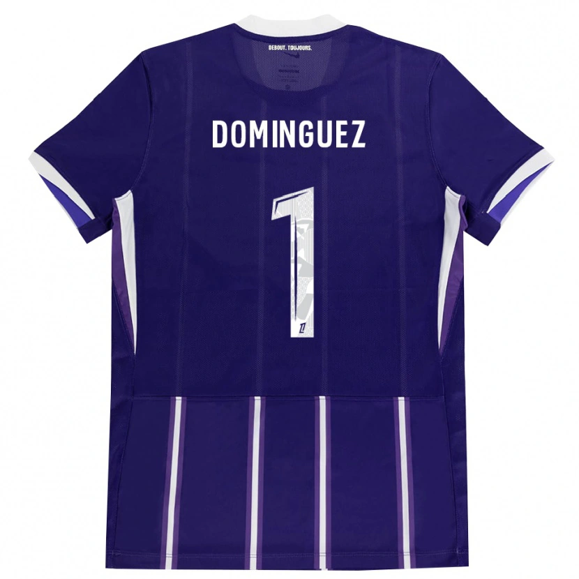 Danxen Kid Álex Domínguez #1 Purple White Home Jersey 2026/27 T-Shirt