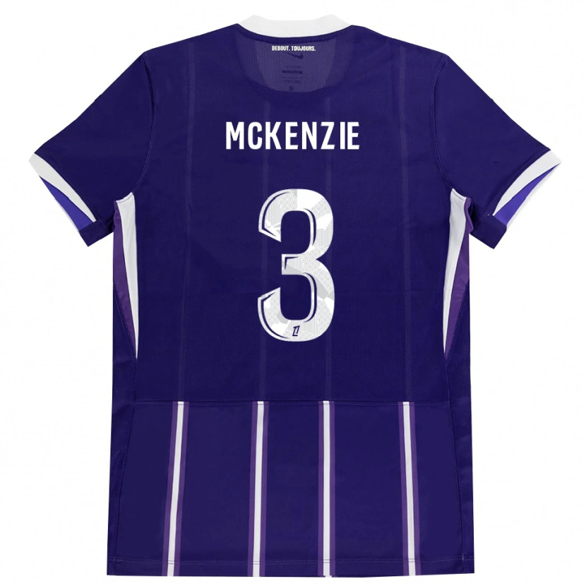 Danxen Kid Mark Mckenzie #3 Purple White Home Jersey 2026/27 T-Shirt