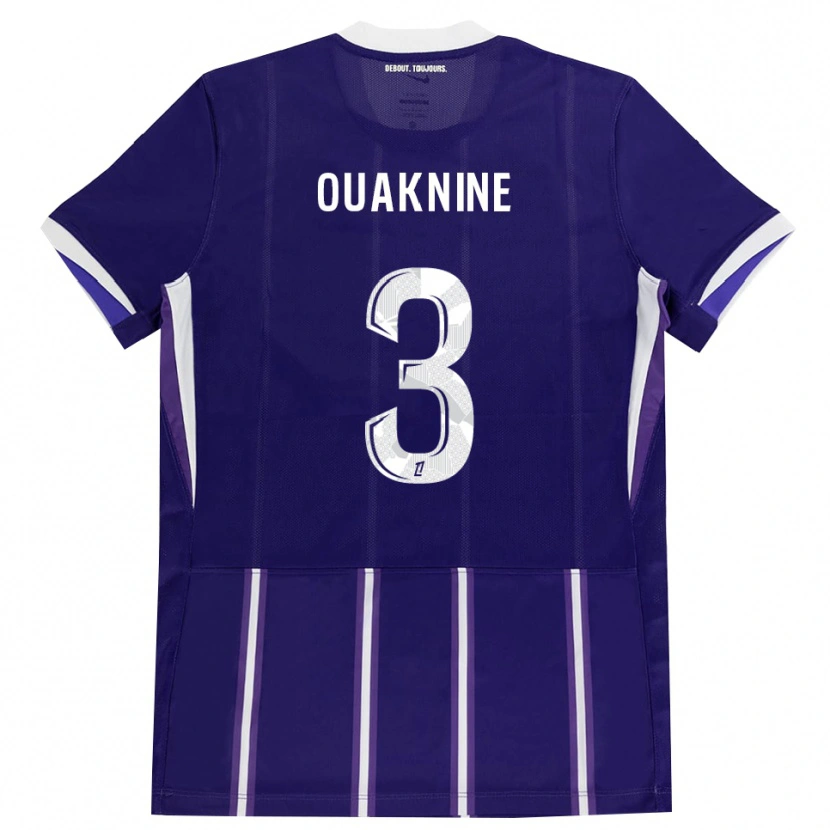 Danxen Kid Jules Ouaknine #3 Purple White Home Jersey 2026/27 T-Shirt