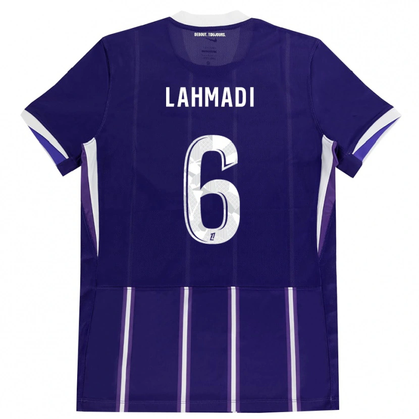 Danxen Kid Noah Lahmadi #6 Purple White Home Jersey 2026/27 T-Shirt
