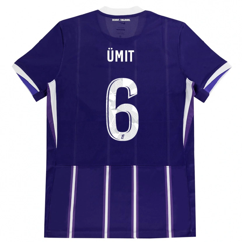 Danxen Kid Ümit Akdağ #6 Purple White Home Jersey 2026/27 T-Shirt