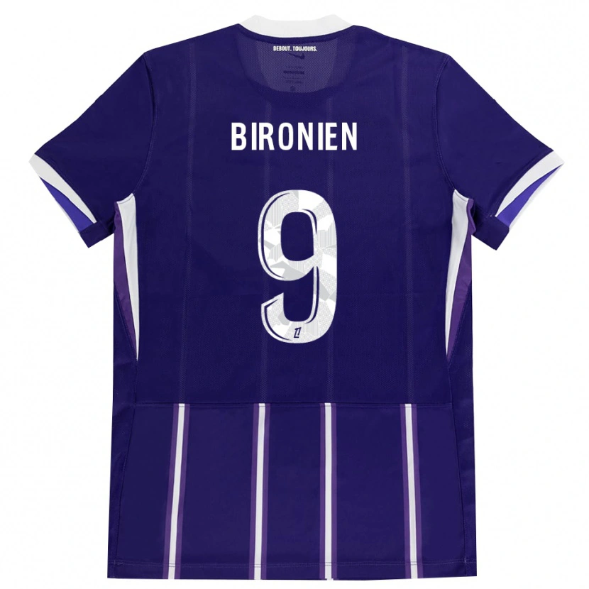 Danxen Kid Mymithye Bironien #9 Purple White Home Jersey 2026/27 T-Shirt