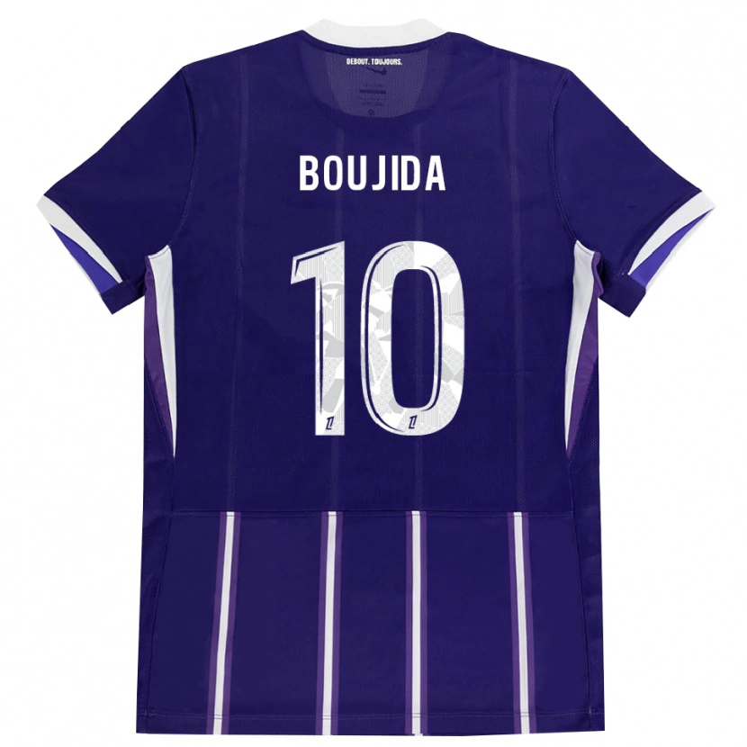 Danxen Kid Hamza Boujida #10 Purple White Home Jersey 2026/27 T-Shirt