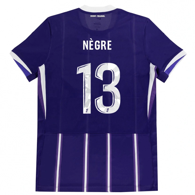 Danxen Kid Thibo Nègre #13 Purple White Home Jersey 2026/27 T-Shirt