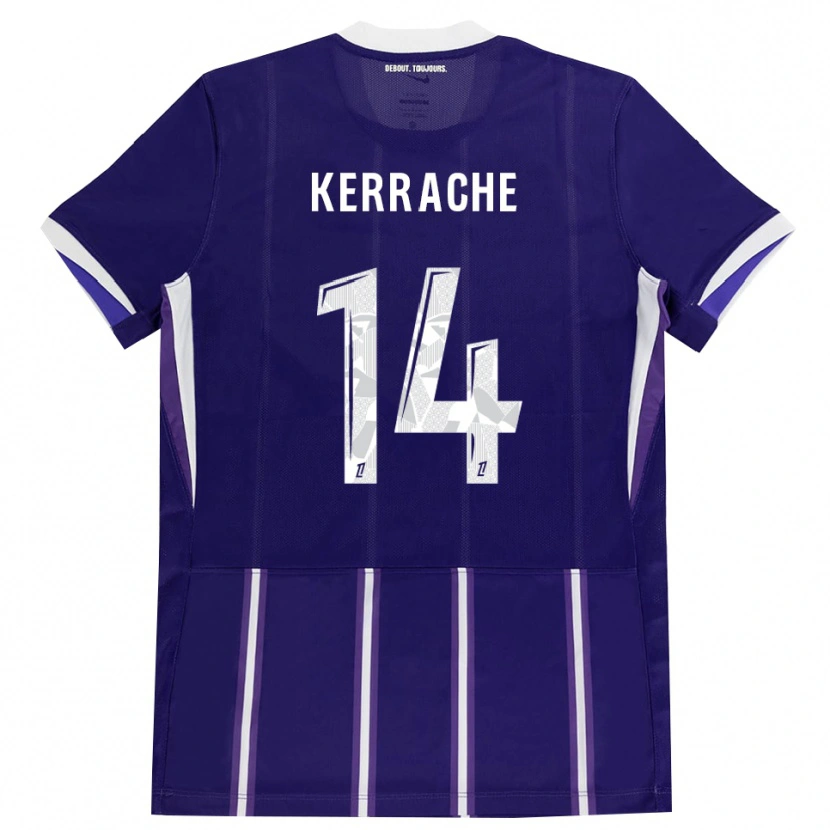 Danxen Kid Marina Kerrache #14 Purple White Home Jersey 2026/27 T-Shirt