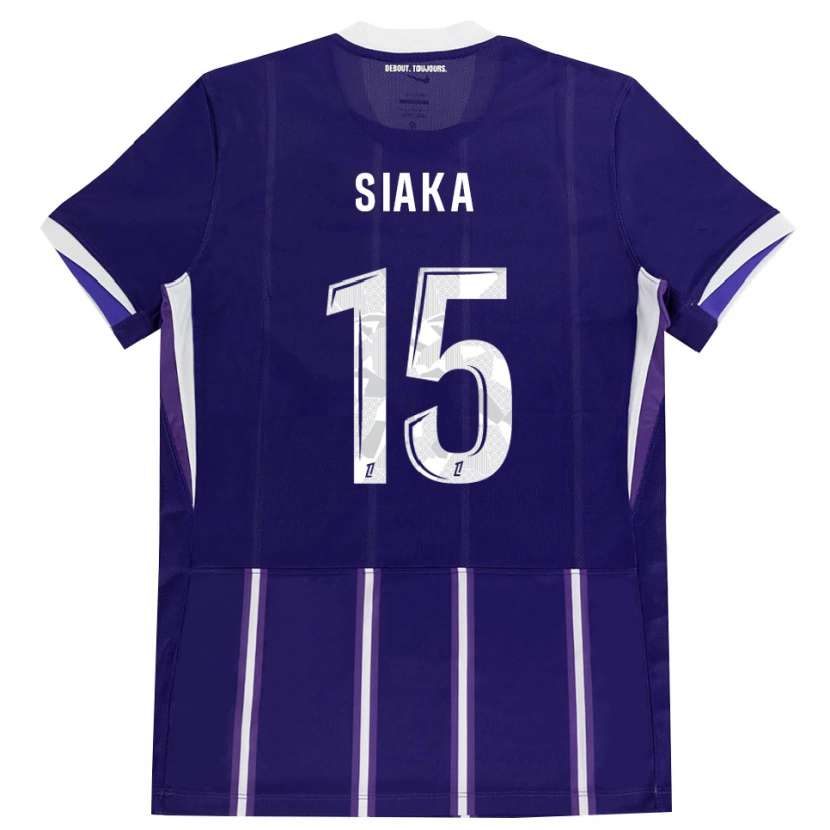 Danxen Kid Nazihary Siaka #15 Purple White Home Jersey 2026/27 T-Shirt