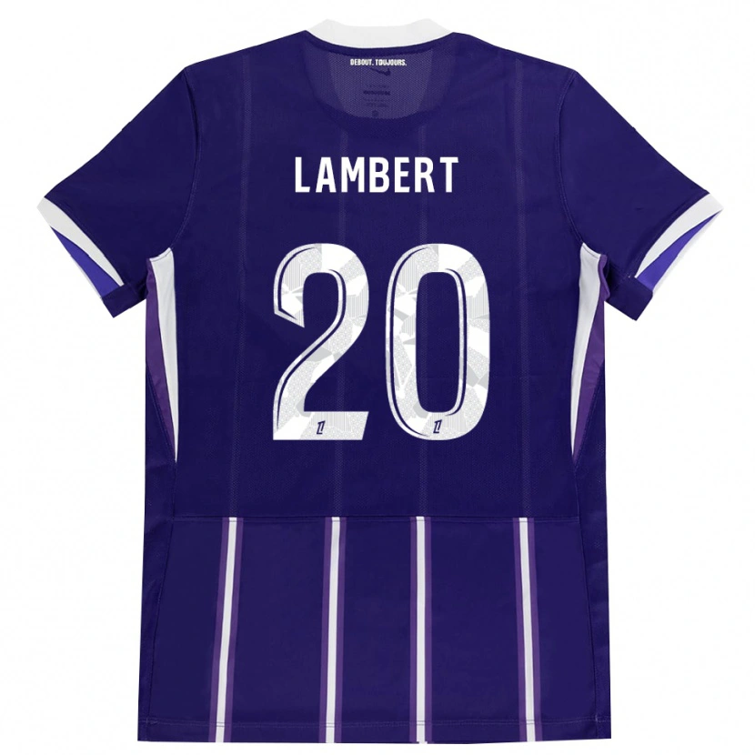 Danxen Kid Sarah Lambert #20 Purple White Home Jersey 2026/27 T-Shirt