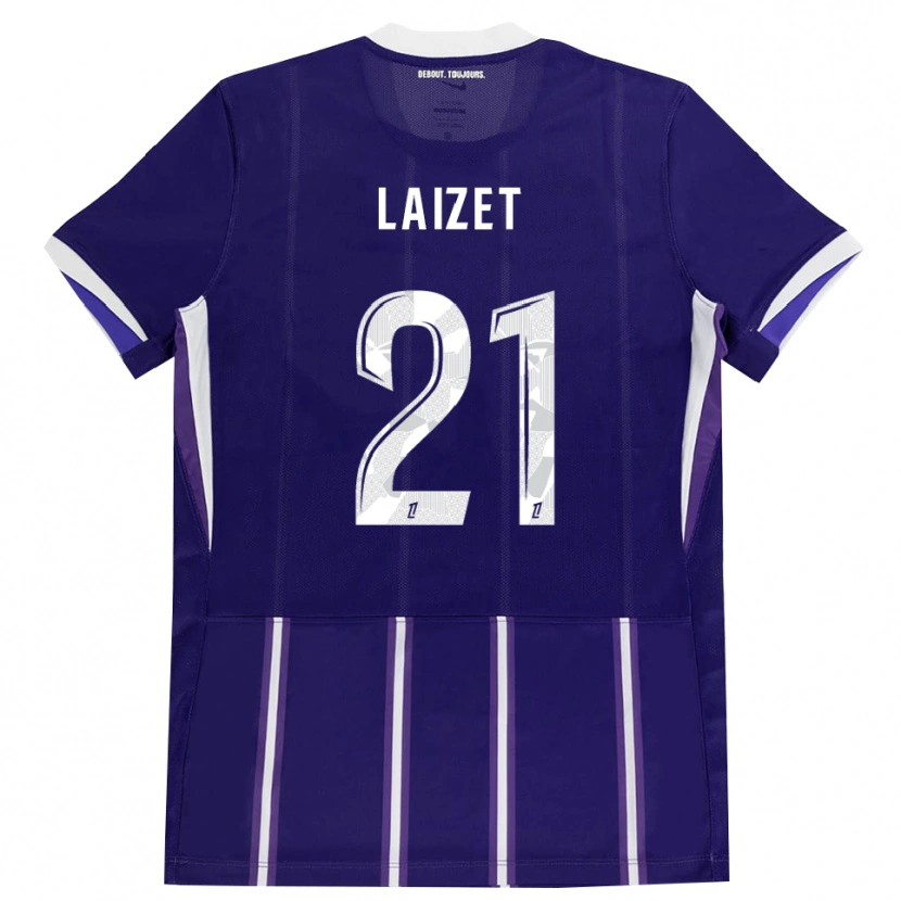 Danxen Kid Emma Laizet #21 Purple White Home Jersey 2026/27 T-Shirt