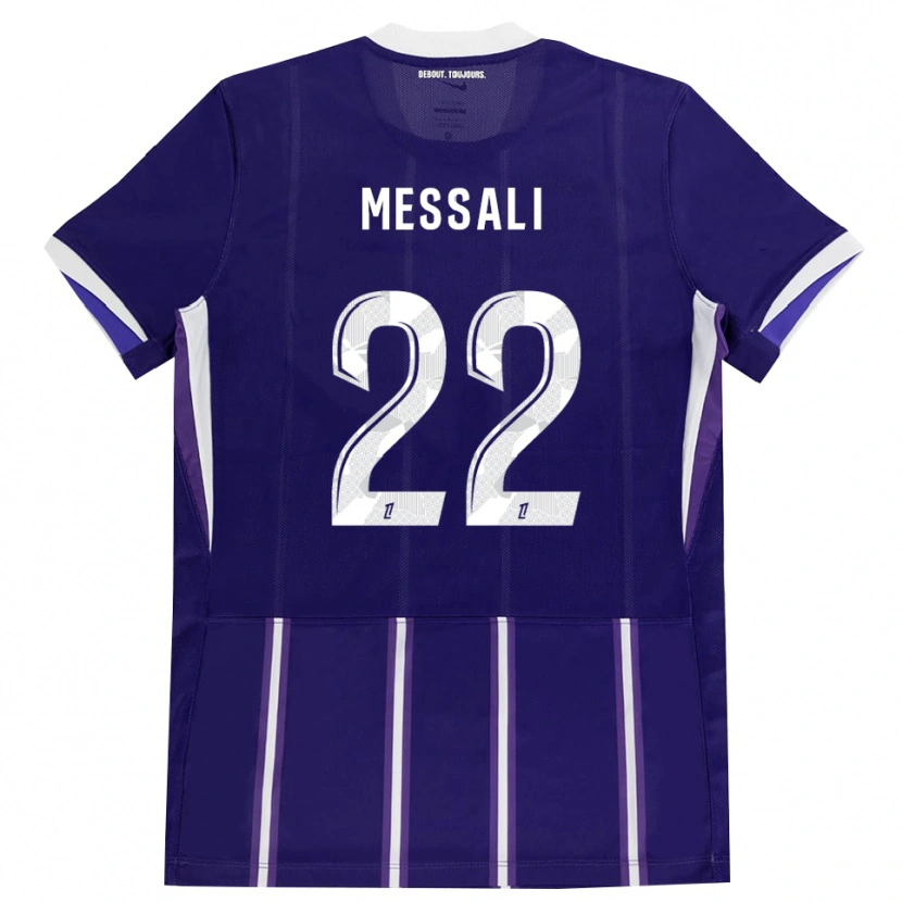 Danxen Kid Rafik Messali #22 Purple White Home Jersey 2026/27 T-Shirt
