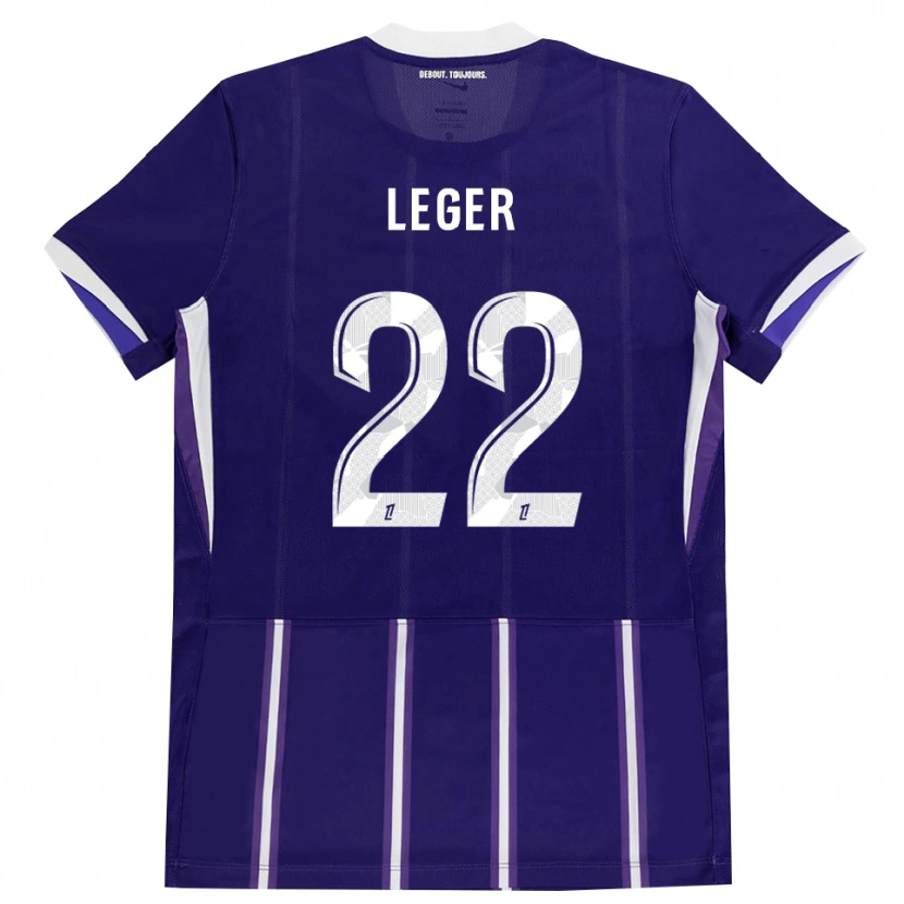 Danxen Kid Christelle Léger #22 Purple White Home Jersey 2026/27 T-Shirt