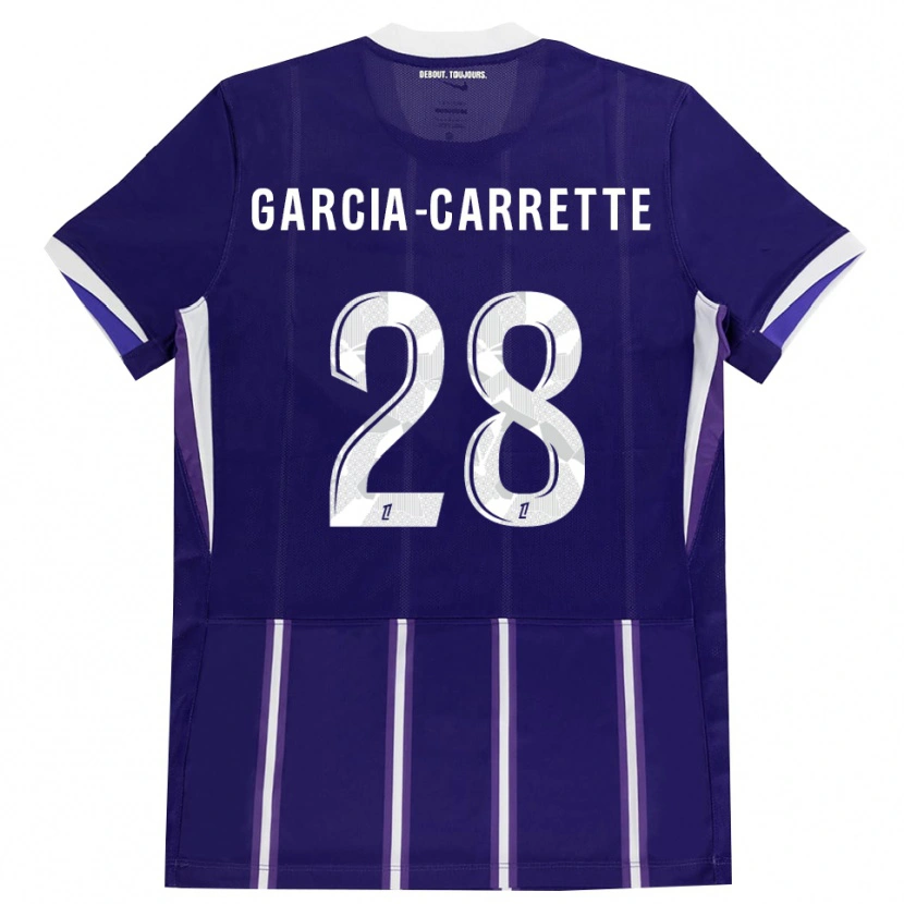 Danxen Kid Hortense Garcia-Carrette #28 Purple White Home Jersey 2026/27 T-Shirt
