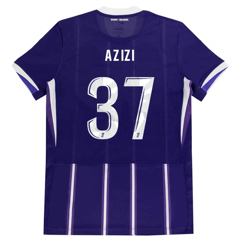 Danxen Kid Ilyas Azizi #37 Purple White Home Jersey 2026/27 T-Shirt